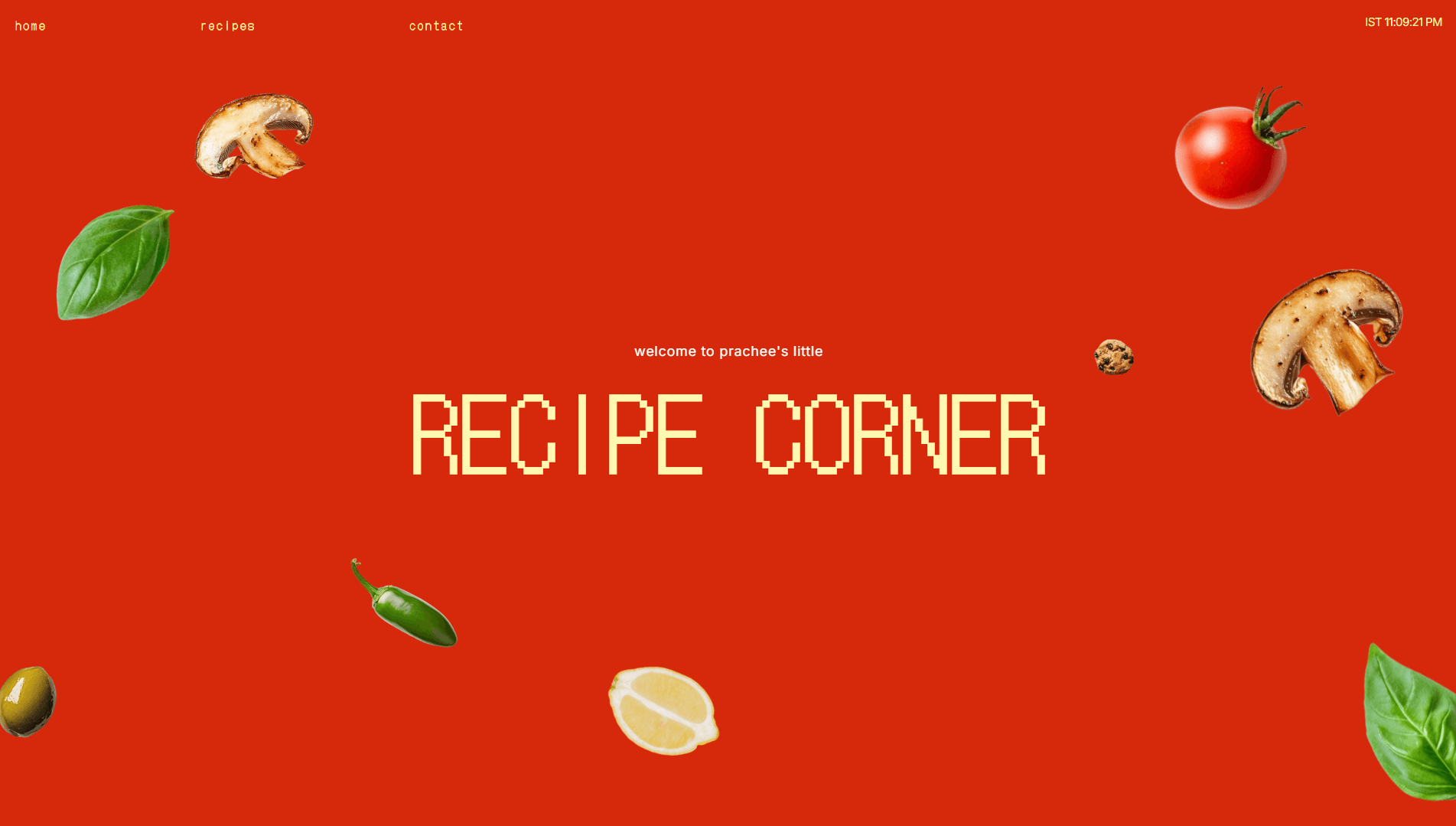 A little corner for things worth cooking.